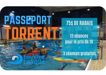 PASSEPORT TORRENT 13 - 75$ de rabais! (13 sessions pour le prix de 10)